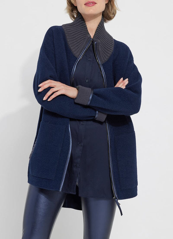 lyssé Cozy Neva Coat True Navy