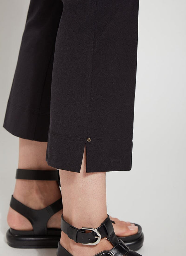 Lyssé Cropped Amanda Bootcut - Black (25" Inseam) Black