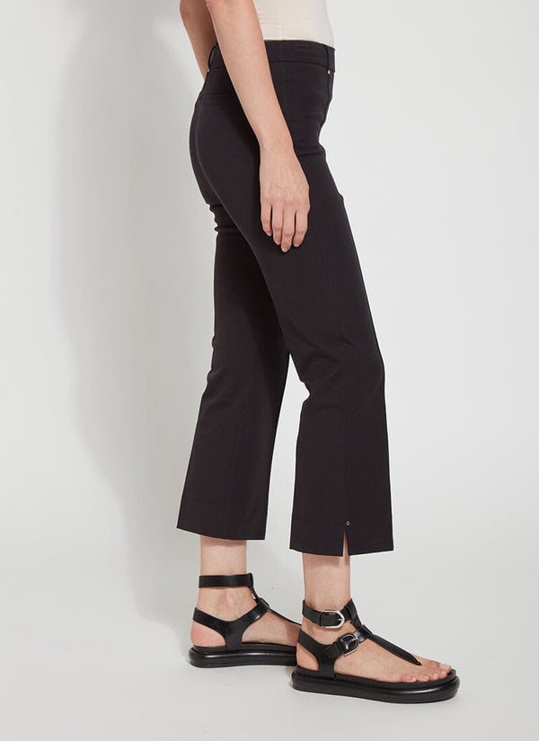 Lyssé Cropped Amanda Bootcut - Black (25" Inseam) Black