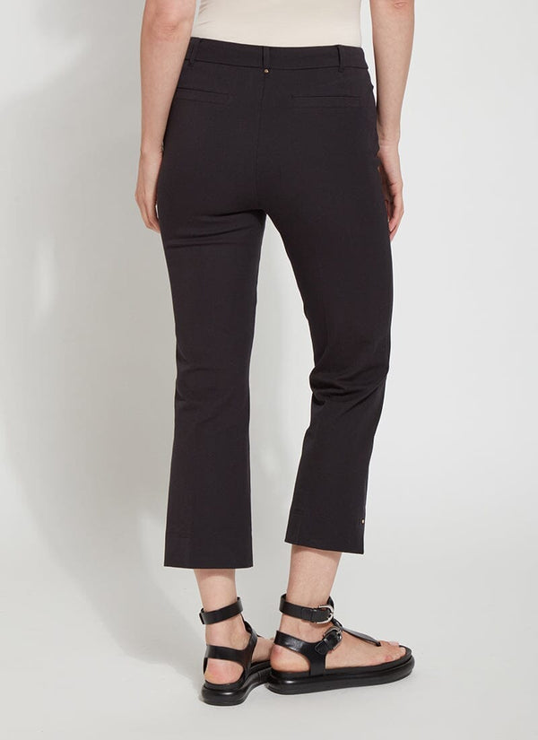 Lyssé Cropped Amanda Bootcut - Black (25" Inseam) Black