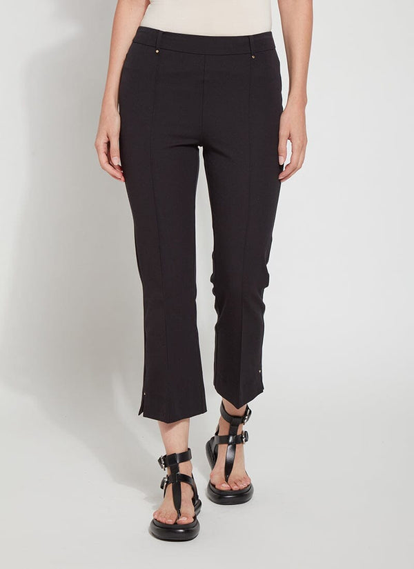 lyssé Cropped Amanda Bootcut - Black (25" Inseam) Black