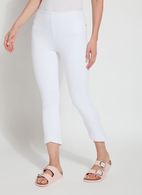 Lyssé Cropped Lauren Legging Mid Wash