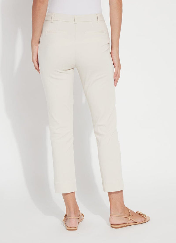Lyssé Cropped Rosalie Trouser (26" Inseam) Oat