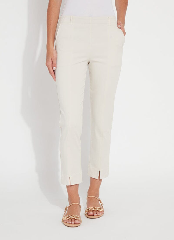 lyssé Cropped Rosalie Trouser (26" Inseam) Oat