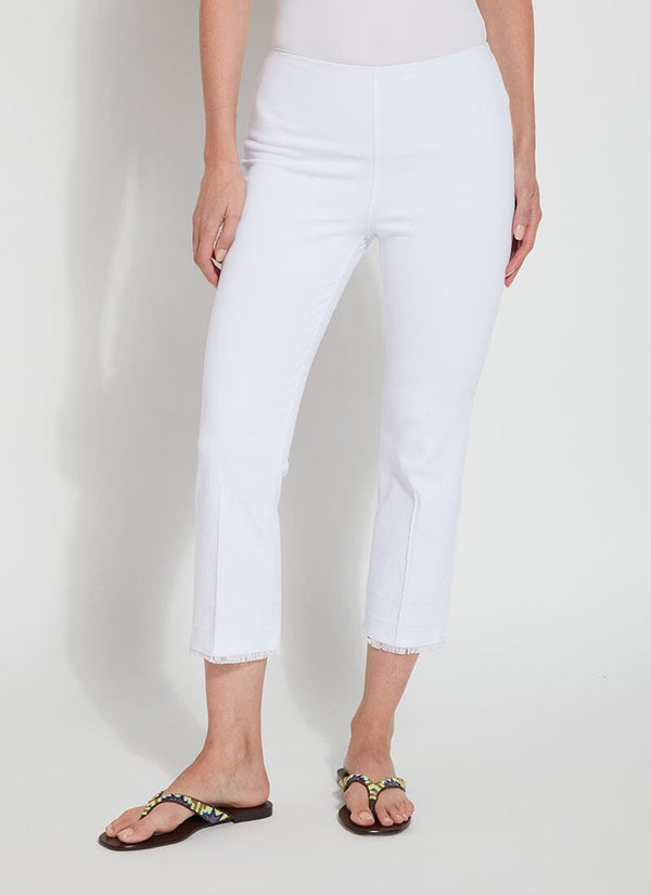 Lyssé Daria Gradient Hem Denim (24" Inseam) Mid Wash