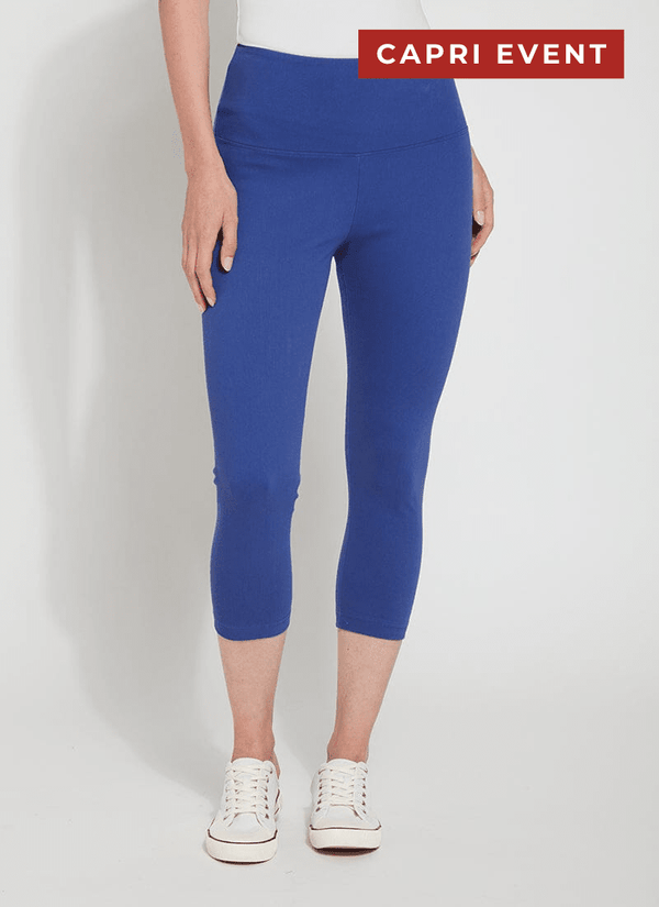 Lyssé Denim Capri (21" Inseam) Ultra Blue