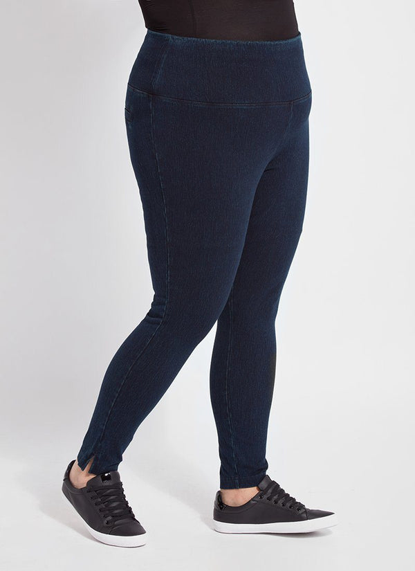 Lyssé Denim Skinny Curvy Mid Wash
