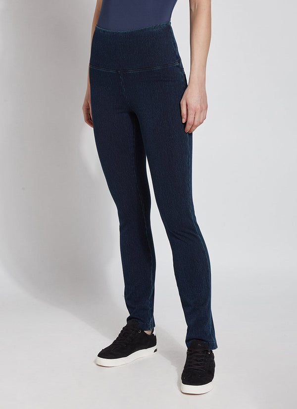 Lyssé Denim Straight Leg (30" Inseam) Mid Wash