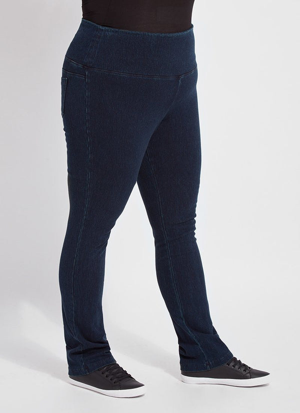Lyssé Denim Straight Leg Curvy Indigo