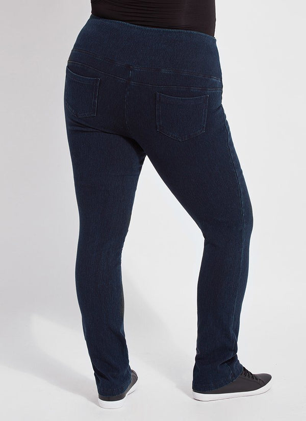 Lyssé Denim Straight Leg Curvy Indigo