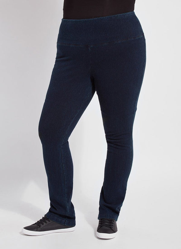 lyssé Denim Straight Leg Curvy Indigo
