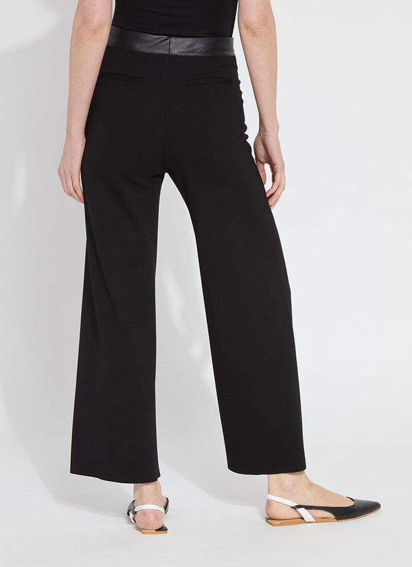 Lyssé Denver Wide Leg Ponte (28" Inseam) Black