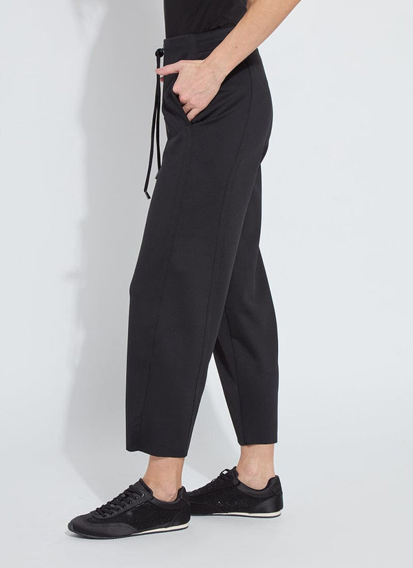 Lyssé Desi Neoprene Barrel Jogger Black