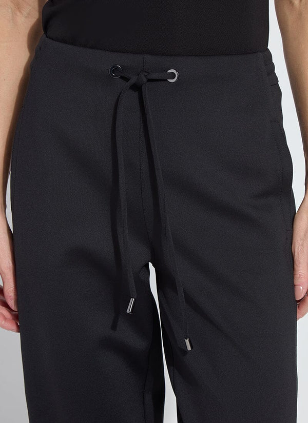Lyssé Desi Neoprene Barrel Jogger Black