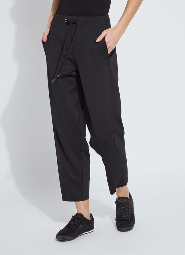 lyssé Desi Neoprene Barrel Jogger Black