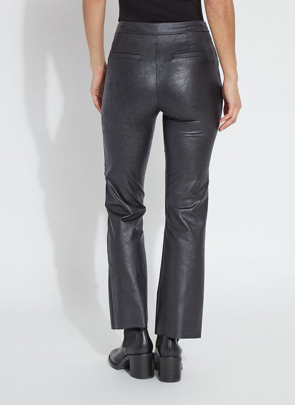 Lyssé Elysse Foiled Leather Pant (Plus Size) Black