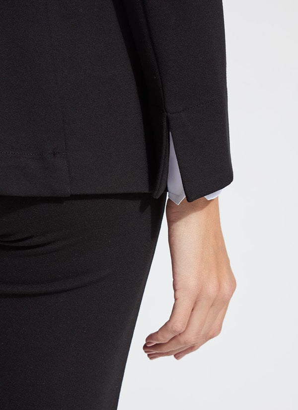 Lyssé Essential Ponte Blazer Black