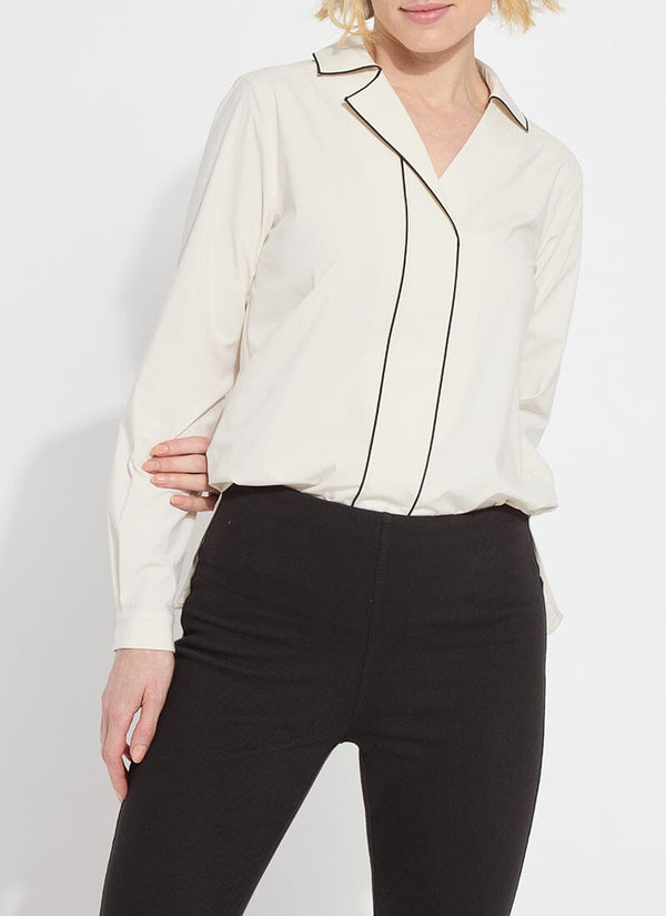 lyssé Frankie Top Light Pewter