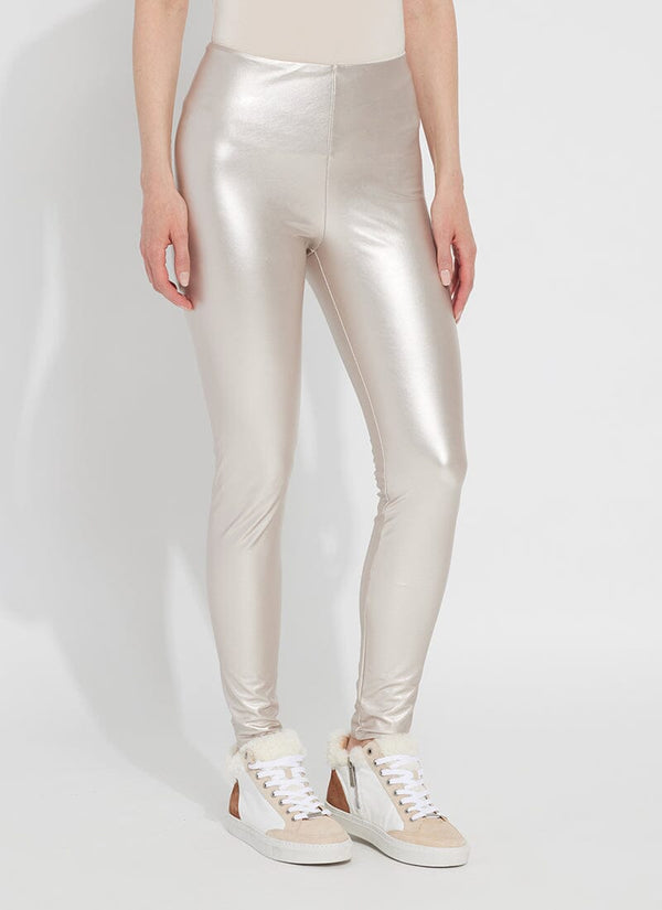 Lyssé Freya Legging (28" Inseam) Metallic Royalty