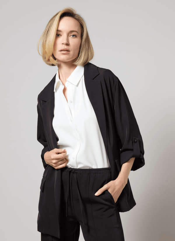 lyssé Genevieve Relaxed Blazer Black
