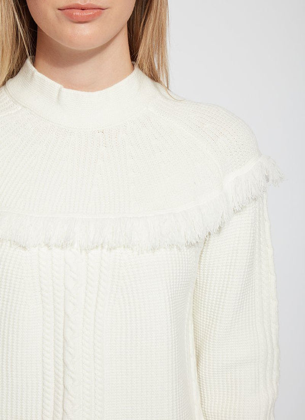 Lyssé Getaway Sweater Snow White