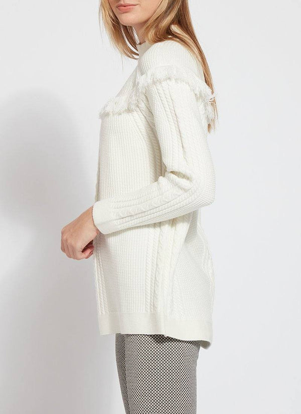 Lyssé Getaway Sweater Snow White