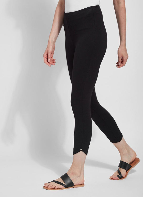 lyssé Jasmyne Crop Legging (24.5" Inseam) Black