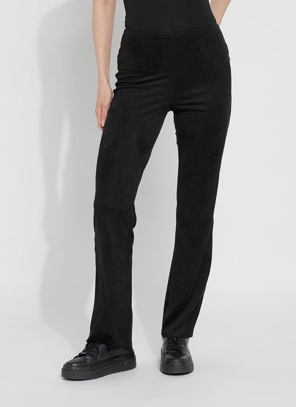 lyssé Jesse Vegan Suede Baby Boot (31" Inseam) Black