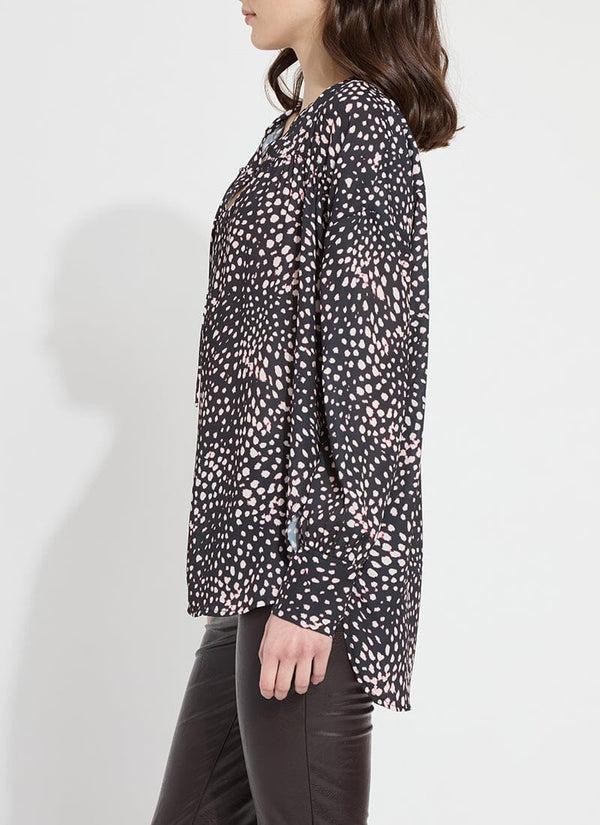 Lyssé Lara Blouse Blissful Spots