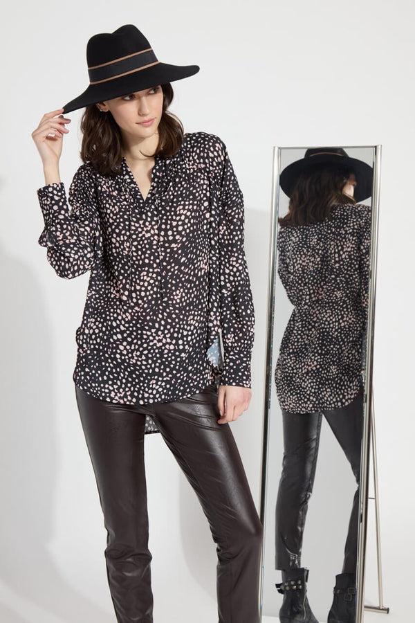 Lyssé Lara Blouse Blissful Spots