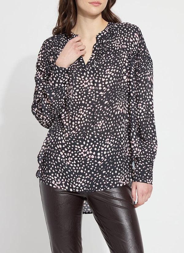 lyssé Lara Blouse Blissful Spots