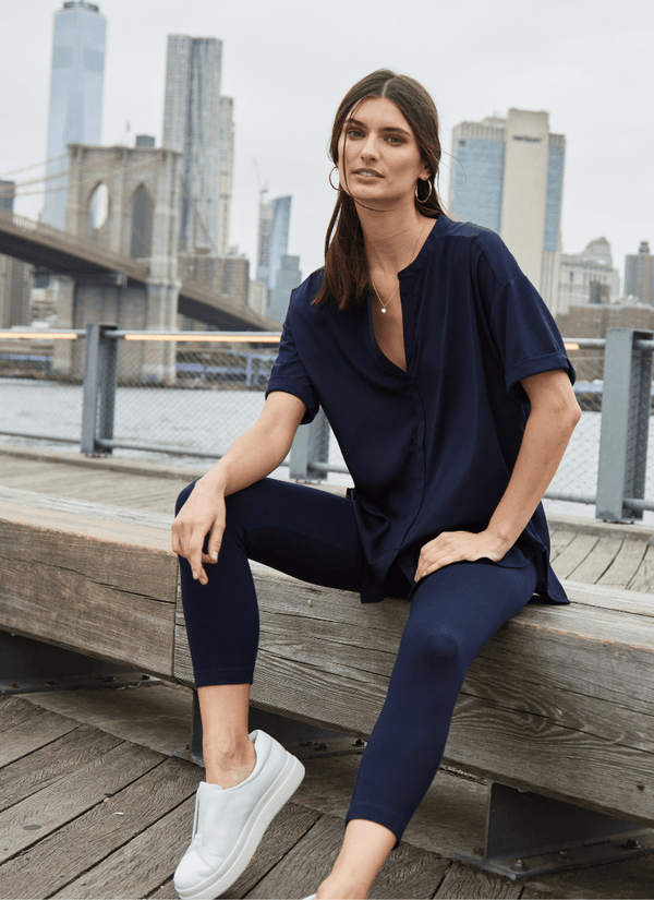 lyssé Leah Top True Navy