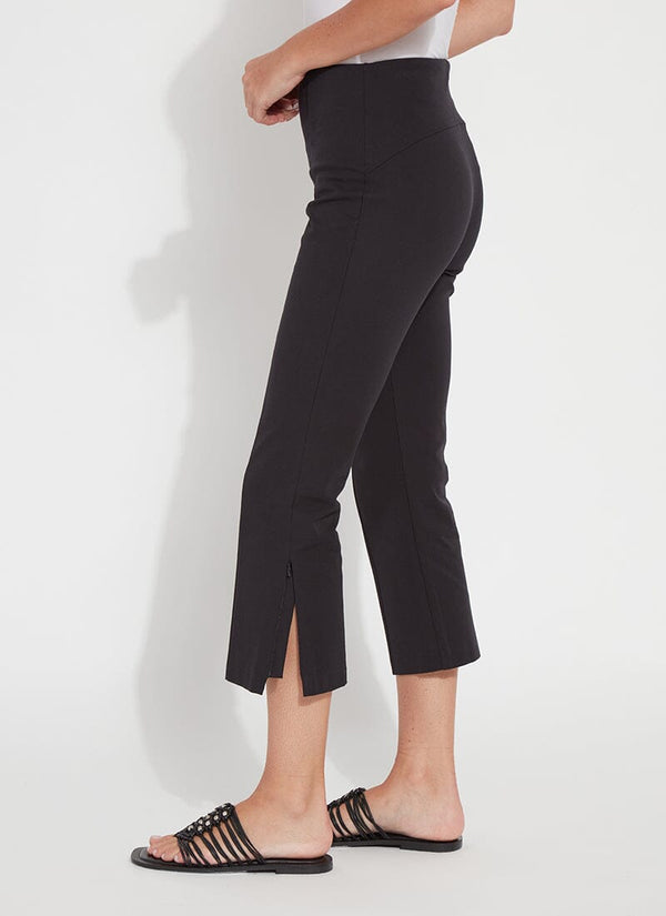 lyssé Leighton Flare Crop Pant Black