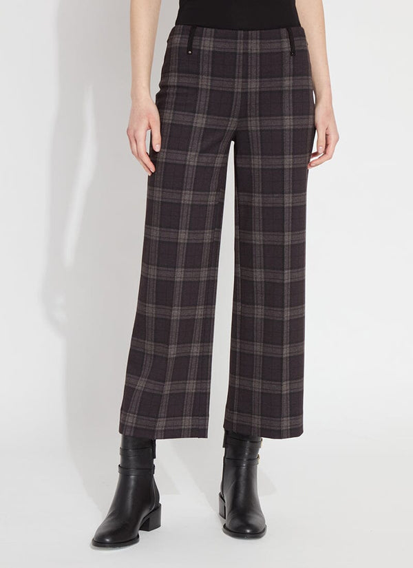lyssé Livia Crop Pant (27" Inseam) Boston Glen Plaid