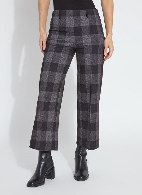 Lyssé Lodge Pant (27" Inseam) Day And Night Plaid
