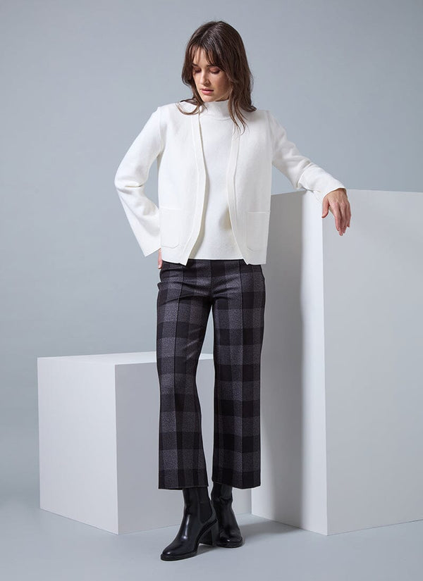 lyssé Lodge Pant (27" Inseam) Day and Night Plaid