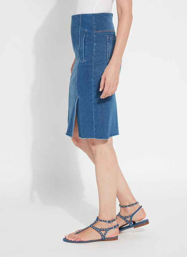 Lyssé Lyrica Denim Skirt Mid Wash