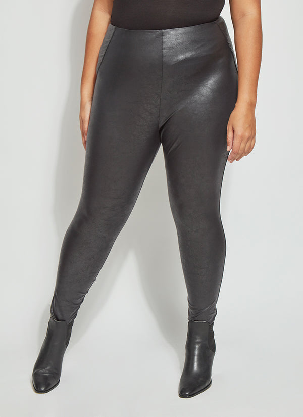 lyssé Matilda Foil Legging Curvy Black