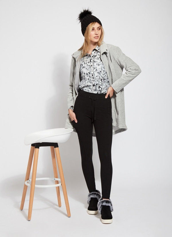 Lyssé Ornamental Jacket Grey Melange