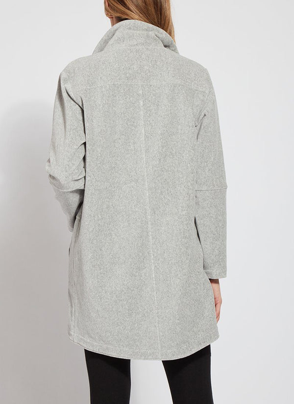 Lyssé Ornamental Jacket Grey Melange