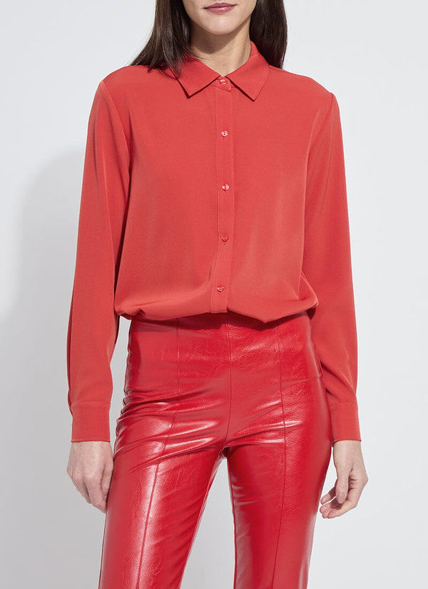 Lyssé Parker Button Down Gentle Blue