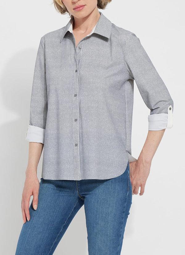 Lyssé Patterned Roll Tab Connie Upbeat Canvas