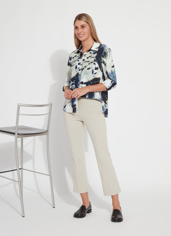 Lyssé Patterned Roll Tab Connie Upbeat Canvas