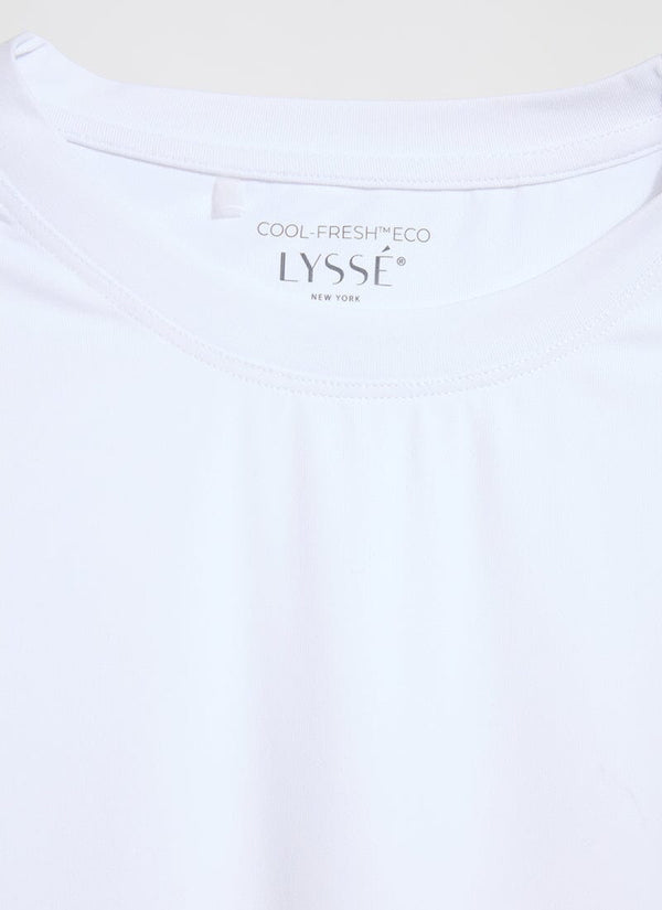 Lyssé Perfect Box-Cut Tee White