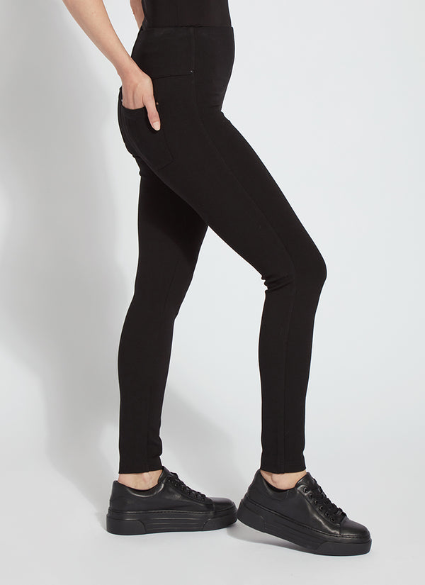 lyssé Ponte Toothpick Legging (29" Inseam) Black