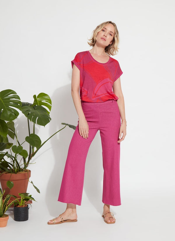 lyssé Printed Classic Tee Electro Blocks