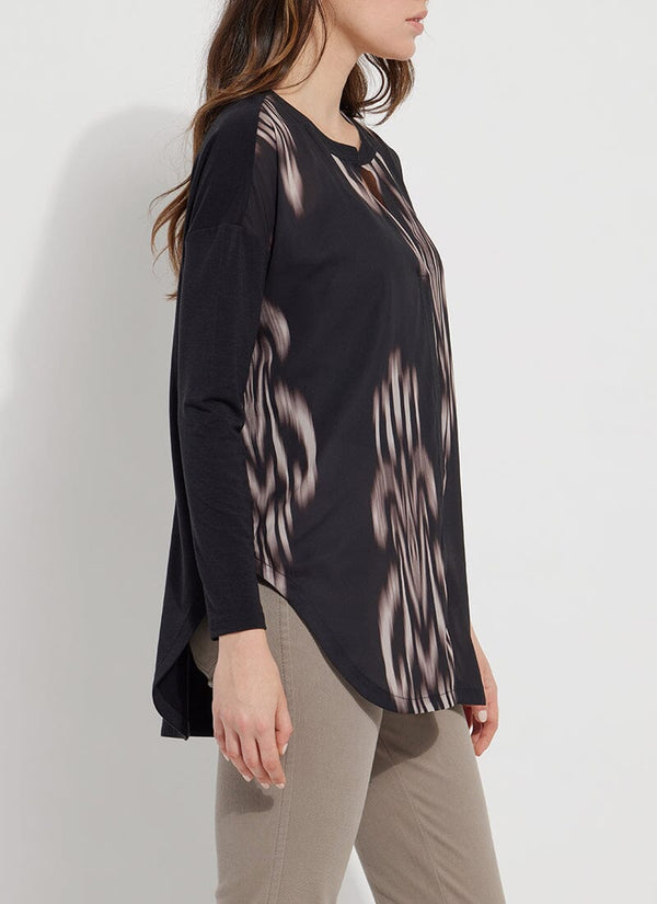 Lyssé Printed Millie Top Out Of Focus