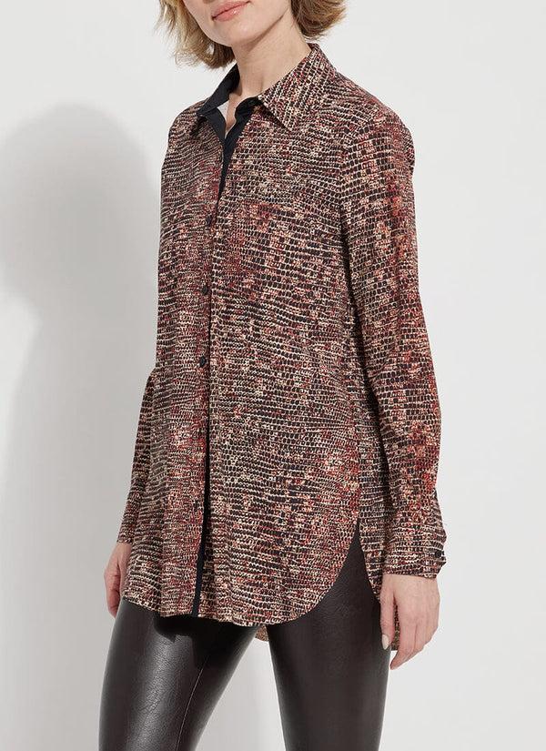 Lyssé Printed Schiffer Persian Snake