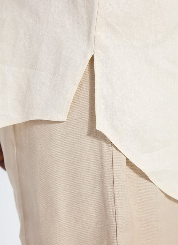 Lyssé Roxanna Embroidered Shirt Curvy Sailcloth