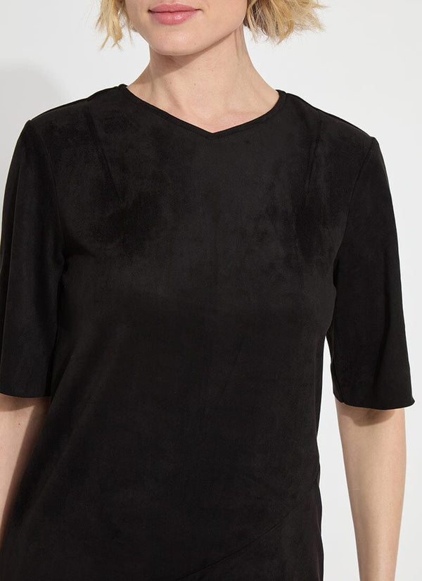 Lyssé Sadie Asymmetric Dress Black